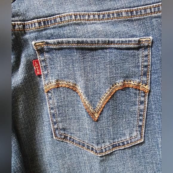 Levi's 515 Bootcut Jeans Womens Size 8 Short 29" Waist X 30" Inseam Length - Picture 6 of 15